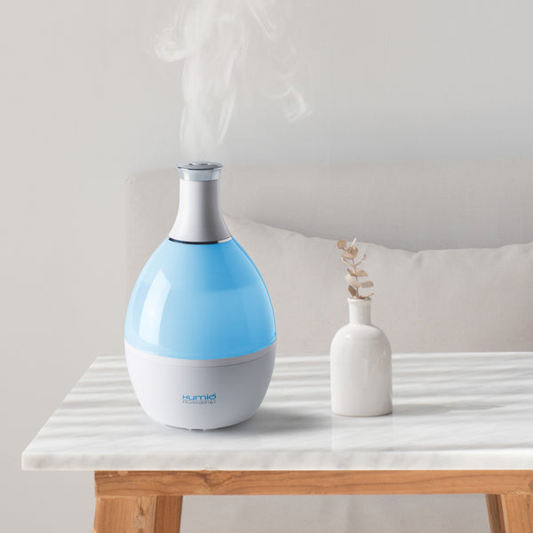 Humio® Humidifier & Night Lamp with Aroma Oil Compartment by Tribest (No Script, Alternate View)